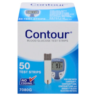 Contour Blood Glucose Test Strips - 50 CT - Image 3