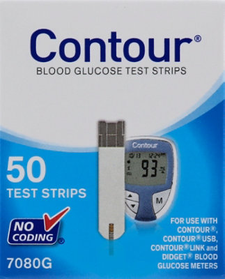 Contour Blood Glucose Test Strips - 50 CT - Image 2