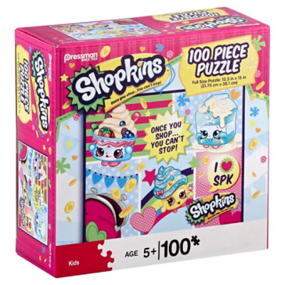 その他 precioushouse1101 Pressm Shopkins 100pc Puzzle Asst - EA - jewelosco