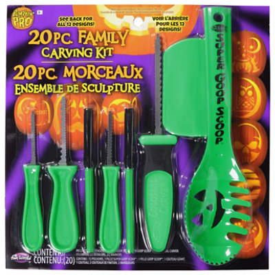 Fun World Holiday Family Carving Kit 20 Count – Each - Image 1