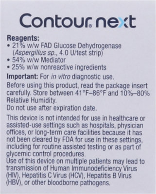 Contour Next Blood Glucose Test Strips - 50 CT - Image 4