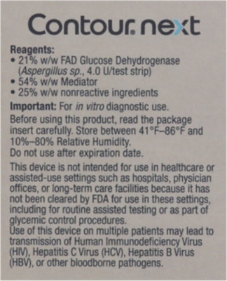 Contour Next Test Strip Cash35 - 35 CT - Image 4