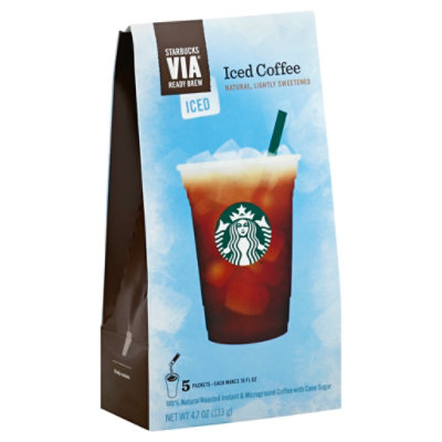 Starbucks Via Iced Via 5 Count - EA - Image 1