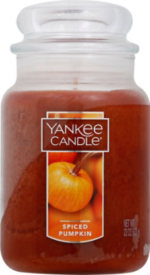 Yankee Spiced Pumpkin Candle - 22 OZ - Image 2