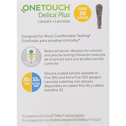 Onetouch Delica Plus 30g Lanct - 100 CT - Image 4