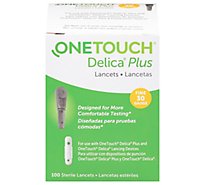 Onetouch Delica Plus 30g Lanct - 100 CT
