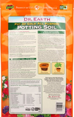 Dr.earth Pot Of Gold All Purpose Potting Soil 8 Qt - 8 QT - Image 3