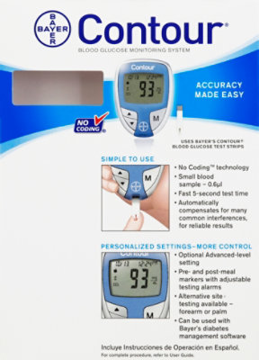 Contour Blood Glucose Monitoring System - EA - albertsons