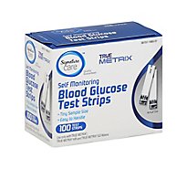 Signature Care Blood Glucose Test Strips - 100 CT