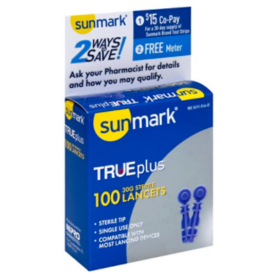 Trueplus Ultra Thin 30g Lancet - 100 CT - Image 1