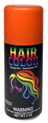 Fun Hlwn Orange Hair Spray - EA - Image 1