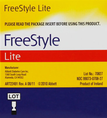 Freestyle Lite Test Strips - 100 CT - Image 3