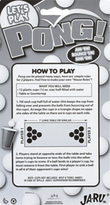 Jaru Lets Play Pong - 6 CT - Image 4