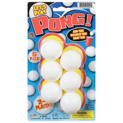 Jaru Lets Play Pong - 6 CT - Image 2