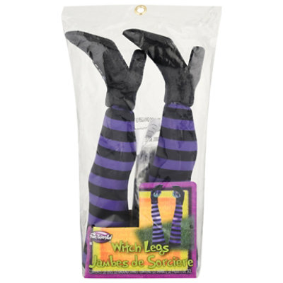 Hol Witch Legs Yard Stakes Blk - EA - Image 3