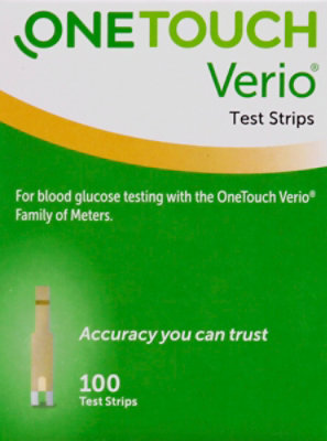 Onetouch Verio Test Strips - 100 CT - Image 2