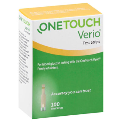 OneTouch Verio Test Strips 100ct