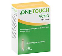 Onetouch Verio Test Strips - 100 CT