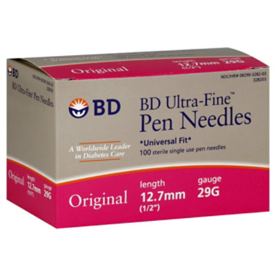 Bd Ultra Fine Pen Needles - 100 CT - Image 1