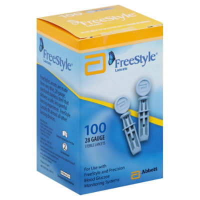 Freestyle Lancets - 100 CT - Image 1