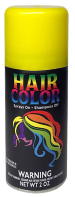 Fun Hlwn Yellow Hair Spray - EA - Image 1