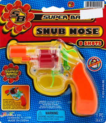 Ja Ru Super Bang Snubnose 38 Cap Toys - EA - Image 2