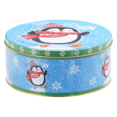 Lin Rnd Cookie Tins Lrg - EA - pavilions