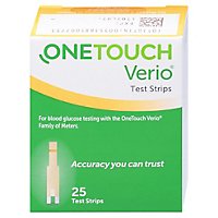 Onetouch Verio Diabetes Strips - 25 CT - Image 3