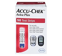 Accu Chek Aviva Plus Diabetes Strips - 50 CT