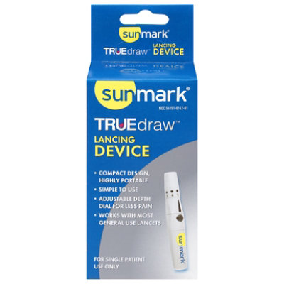 Sunmark True Draw Lancing Device - EA - Image 3