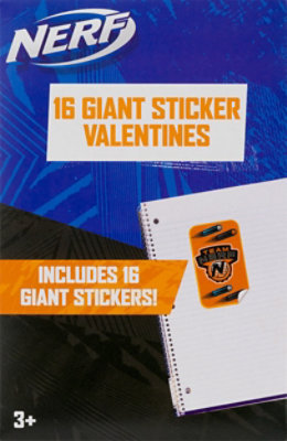 Pmg Nerf Giant Sticker Cards - 16 CT - Image 2