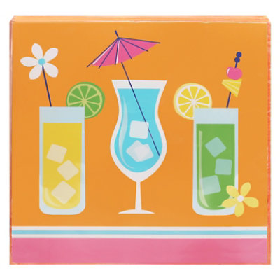 Ssel Smmr Happy Hour Bev Naps - 16 CT - Image 1