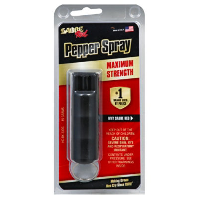 Sab Pepper Spray Black - EA - Image 1