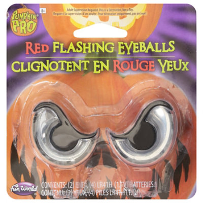 Fun World Holiday Led Pumpkin Eyeballs – Each - Image 3