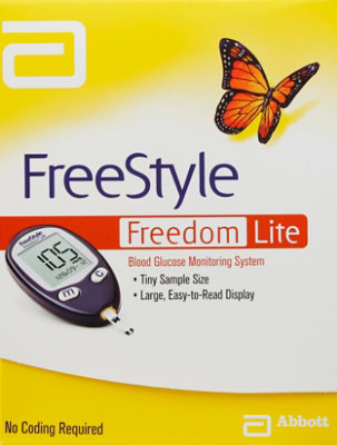 Freestyle Freedom Lite Blood Glucose Monitoring System - EA - Image 2