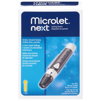Microlet Next Lancing Device - EA - Image 1