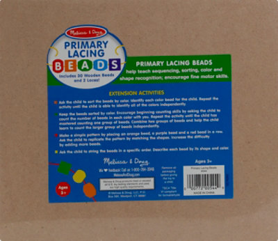 Melissa & Doug Primary Lacing Beads - EA - Image 3