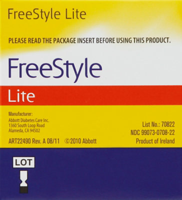 Freestyle Lite Test Strips - 50 CT - Image 3