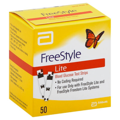 Freestyle Lite Test Strips - 50 CT - Image 1