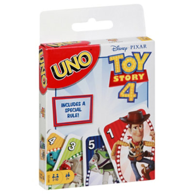 UNO Pixar Toy Story 4 Card Game - Each - Image 1
