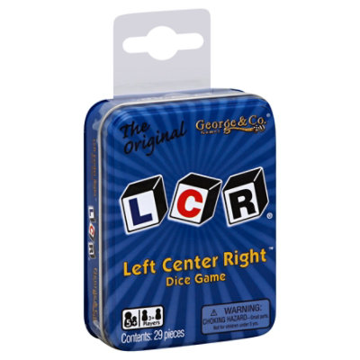 George & Co Lcr Dice Game Left Center Rt - EA - Image 1