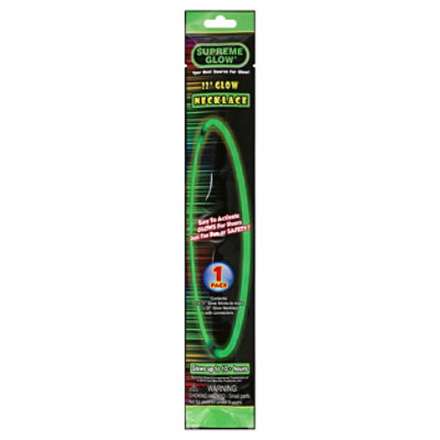 Sup Green Glow Necklace 2pc - EA - Image 1