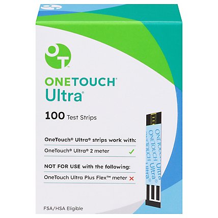 Onetouch Ultra Test Strips - 100 CT - Image 1