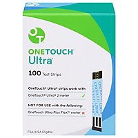 Onetouch Ultra Test Strips - 100 CT - Image 1