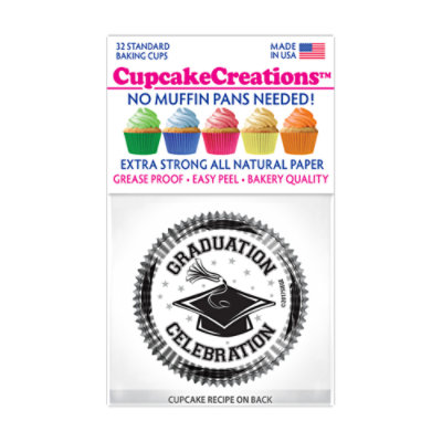 Sie Grad Celebration Bake Cups - 32 CT - Image 1