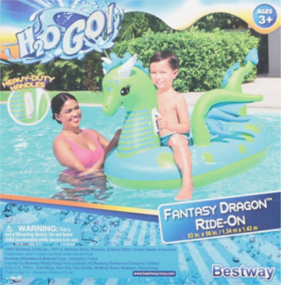 Bestway Ride On Dragon Pool Float - 1 EA - Image 4