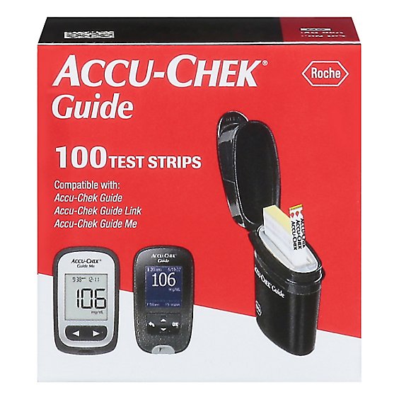 Accu Chek Guide Test Strips - 100 CT