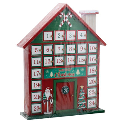 Signature SELECT 16 Inch Wood Advent Calendar - Each - Image 1