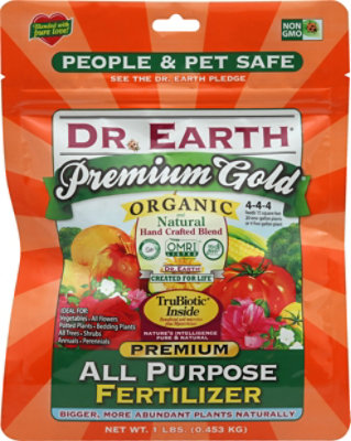 Dr.earth Premium Gold All Purpose Fertilizer 1 Lb - EA - Image 2