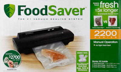 Foodsaver Vacuum Sealer - EA